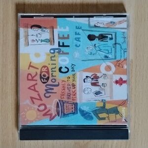 Philips Mozart for Morning Coffee CD with Vibrant Artwork